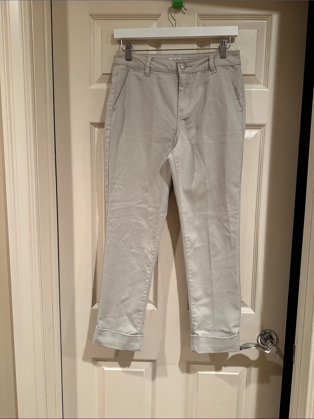 d. jeans Light Gray Women's Chinos